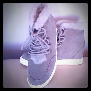 Madden NYC grey booties